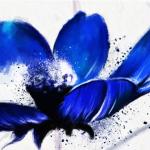 Сине-голубые цветы № 4393