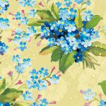 Сине-голубые цветы № 7410